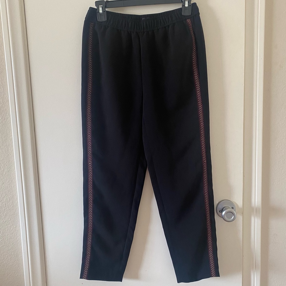 Madewell Embroidered Pants, XS‎